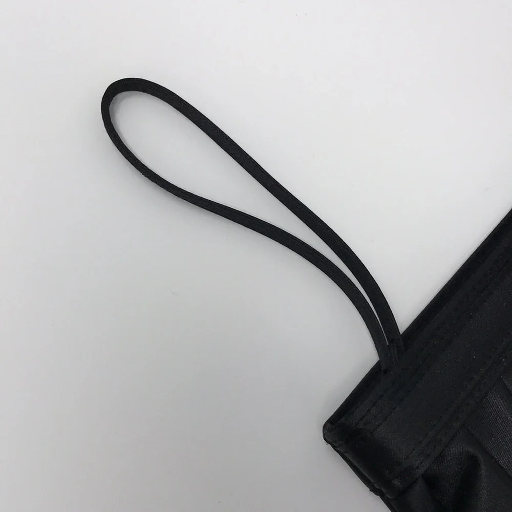 Source Unknown black satin